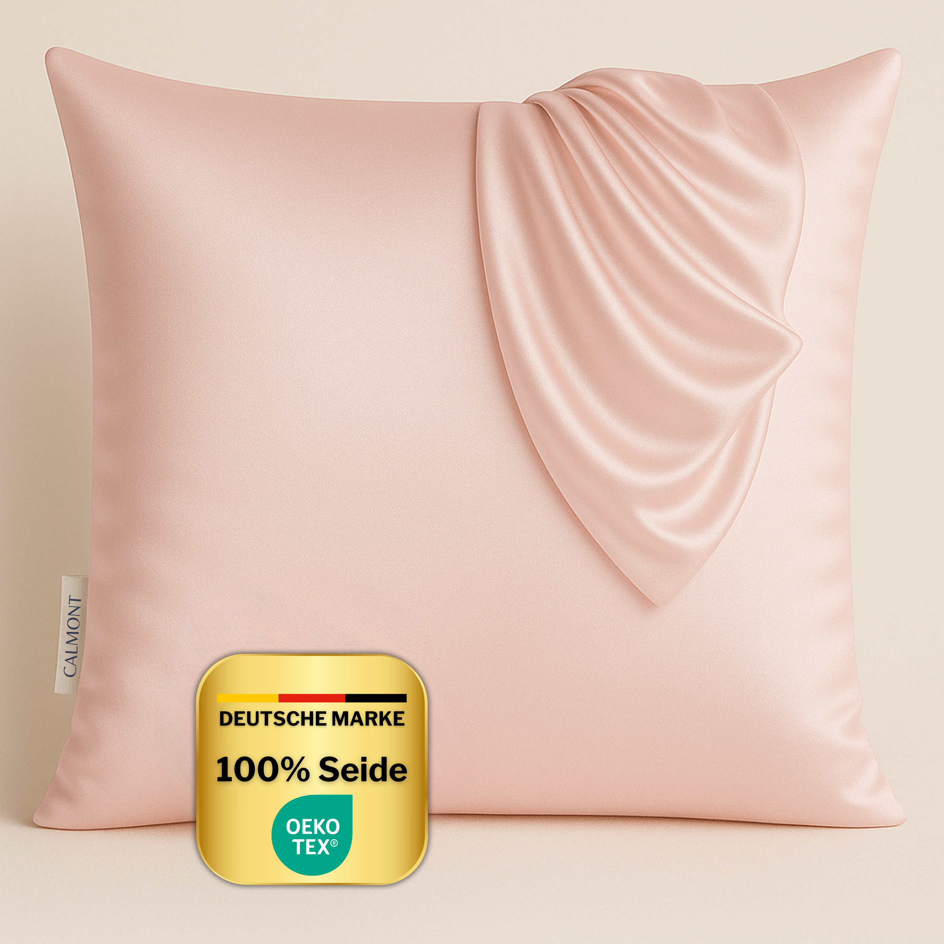 Seidenkissenbezug aus 100% Maulbeerseide